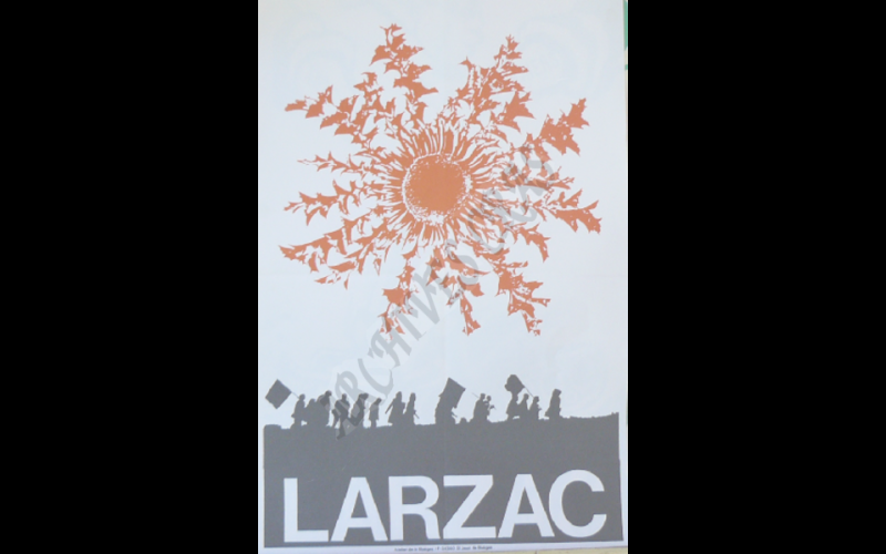 affiche larzac soleil