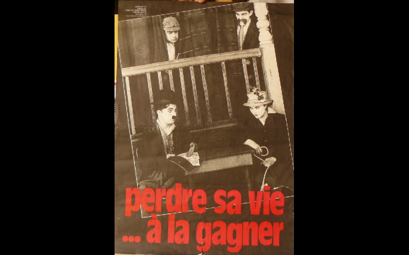 affiche perdre sa vie