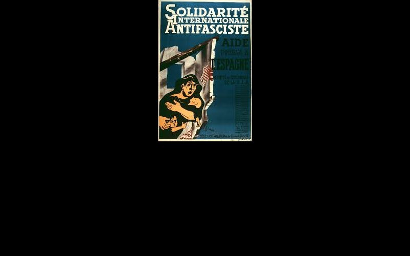 affiche aide à l'Espagne, SIA