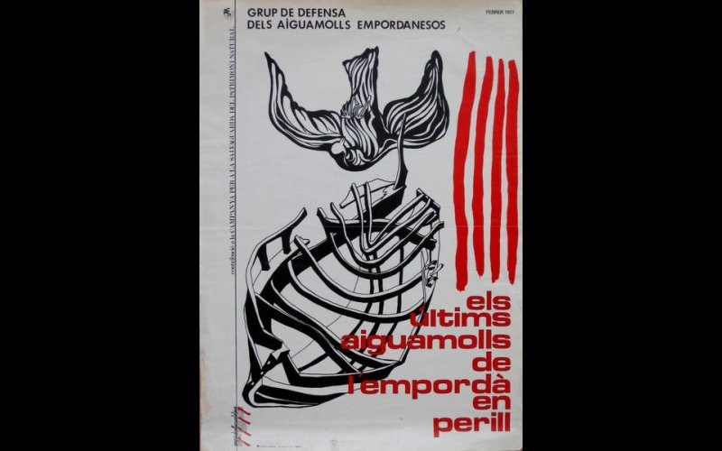 N°215 Grup de defensa dels aiguamolls empordanesos février 1977 MF Esp. 49x69 