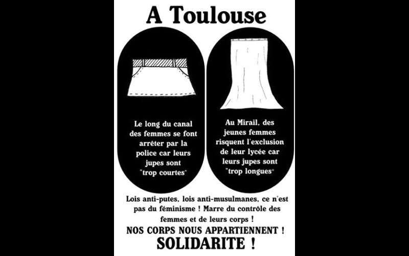 affiche nos corps nous appartiennent, Toulouse