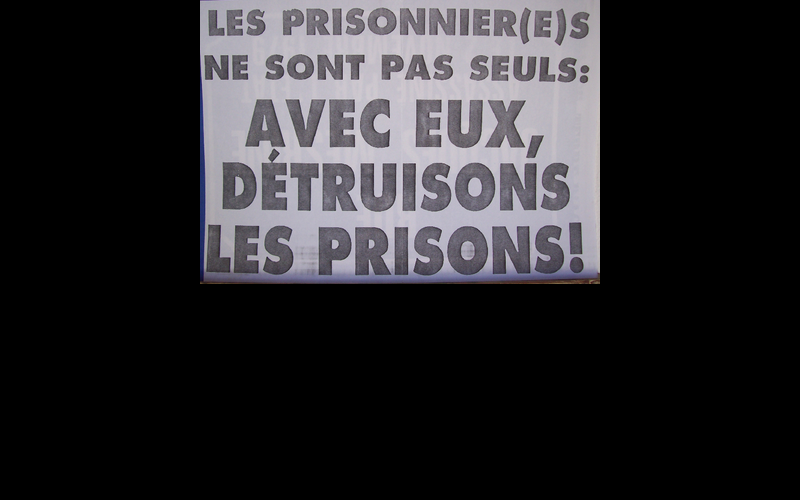affiche détruisons les prisons