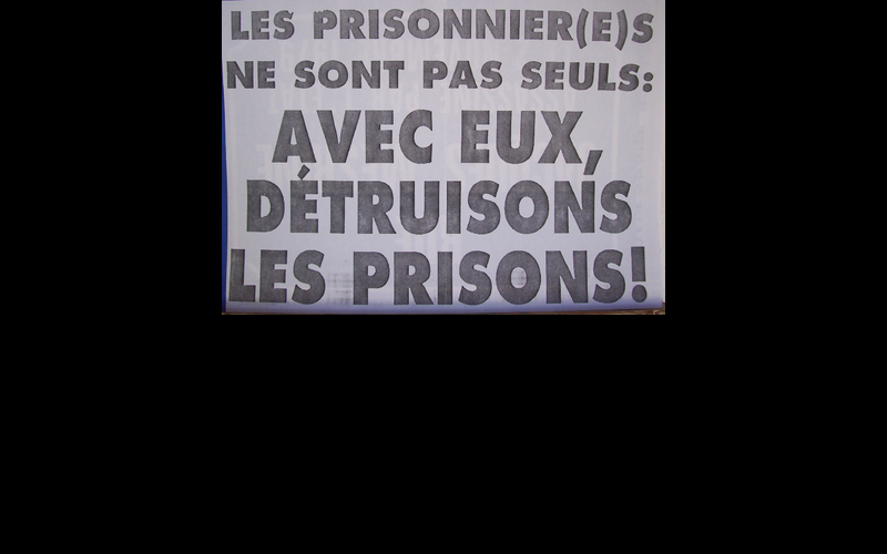 affiche détruisons les prisons 