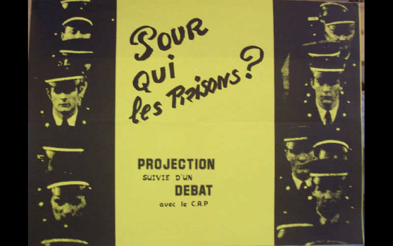 affiche débat avec le CAP