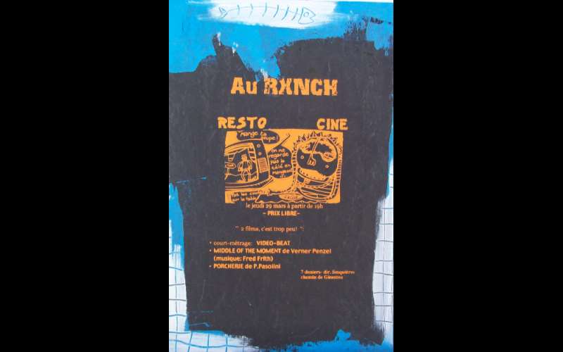 affiche squat le Ranch, Toulouse