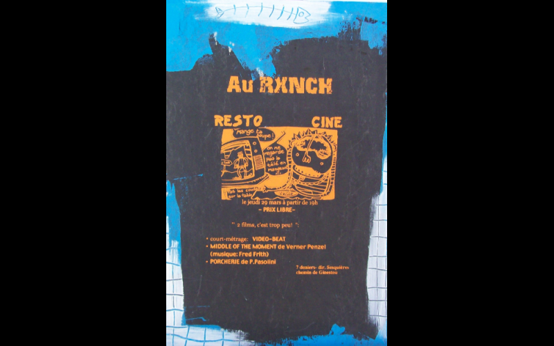 affiche squat le Ranch, Toulouse 