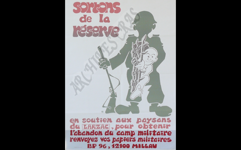 renvoi papiers militaires soutien larzac 