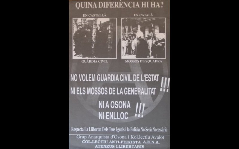 N°176 Grup Anarchista d'Osona i Kol.lectiu Avalot MF Esp. 43x64