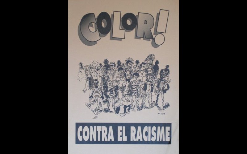 N°189 Contra El Racisme Barcelone MF Esp. 32x44