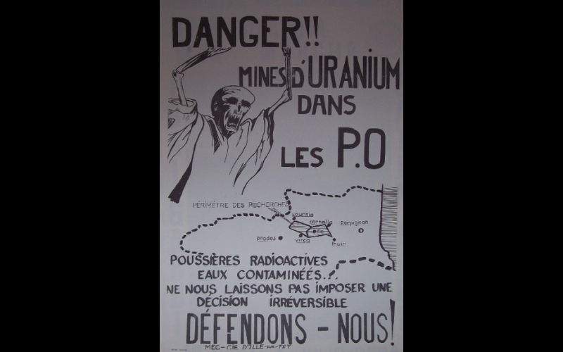 Contre les mines d'uranium - Pyrénées-Orientales