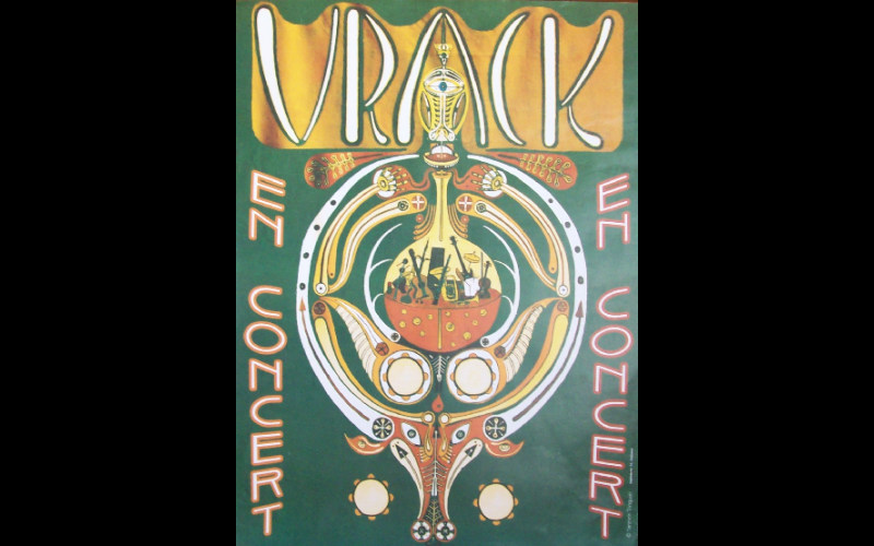 affiche groupe Vrack, Toulouse 