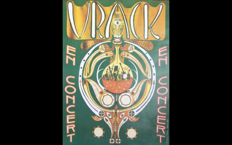affiche groupe Vrack, Toulouse