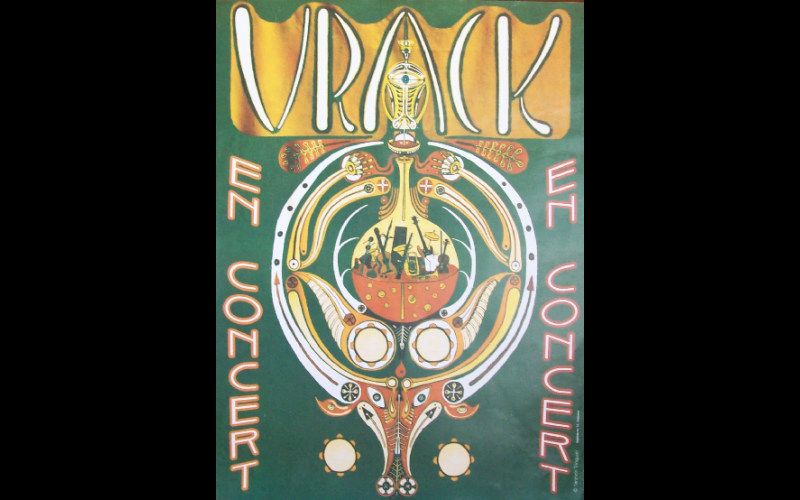 affiche groupe Vrack, Toulouse 