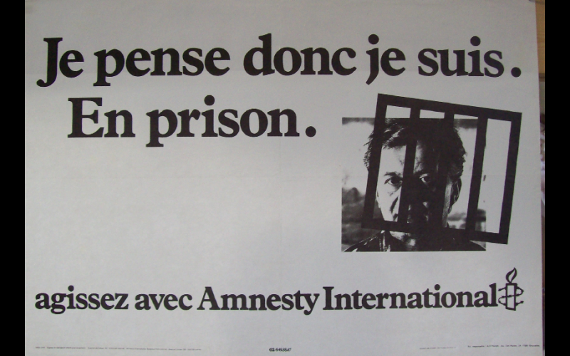 affiche prison, amnesty international, Toulouse 