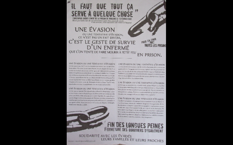 affiche c. Khider, Envolée