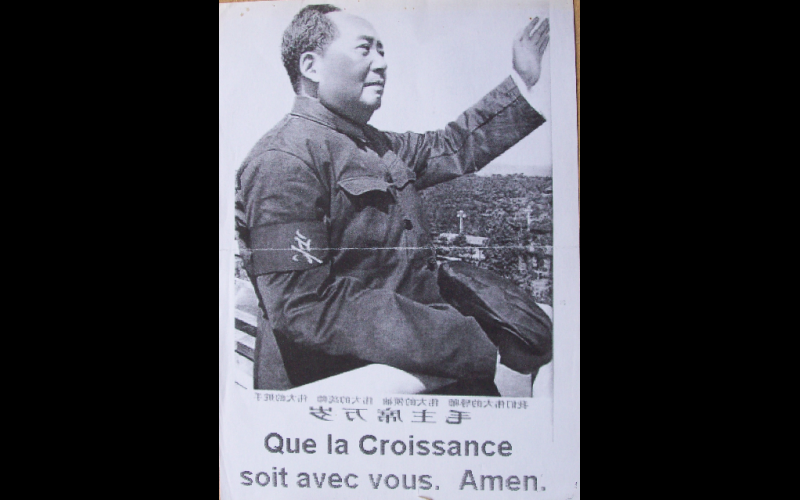 affiche Mao croissance