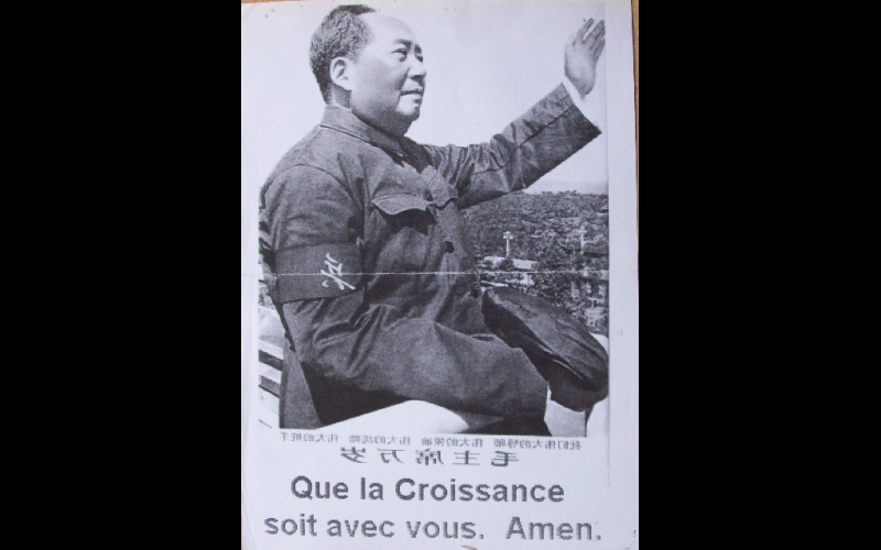 affiche Mao croissance 