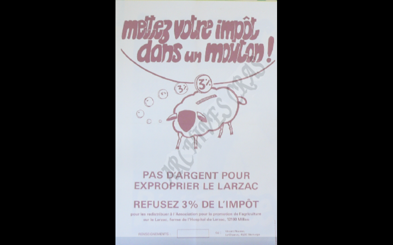 refus impot larzac
