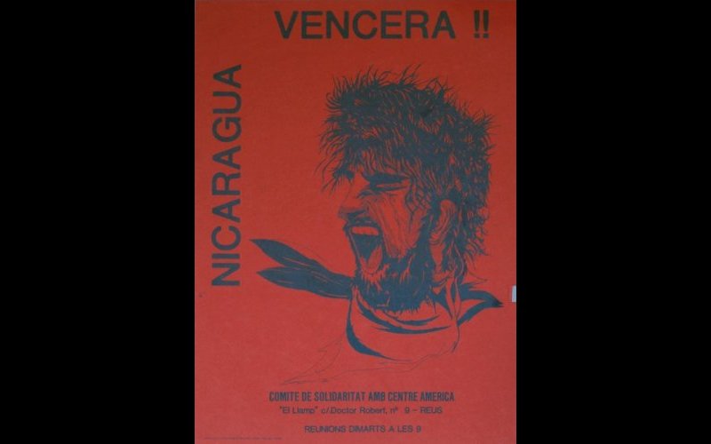 N°190 Comite de solidaritat amb Cenrte America Reus 1984 MF Esp. 32x45