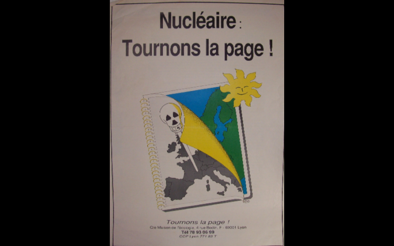 Nucléaire tournons la page - Les Verts - Lyon (69)
