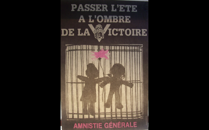 affiche amnistie générale, 1981