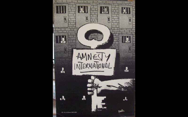 affiche prison, amnesty international, Paris