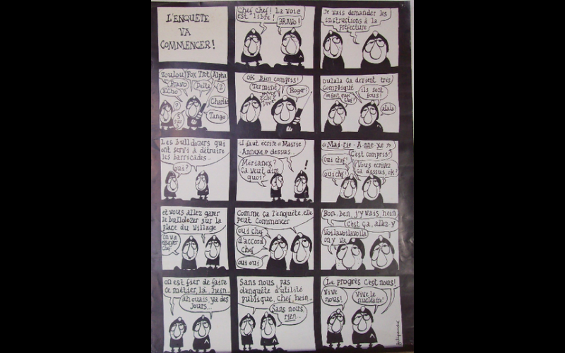 1979 (octobre) - Enquête (bidon) d'utilité publique à Golfech