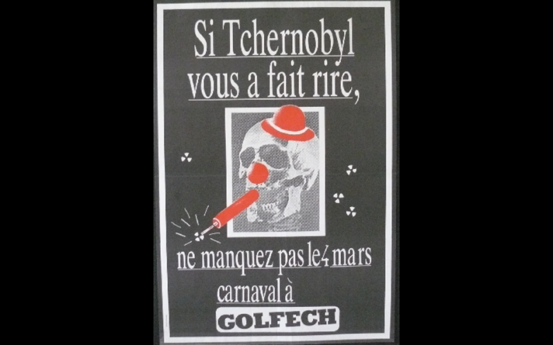 1990 (avril) - Carnaval à Golfech - Stop Golfech - F65x94