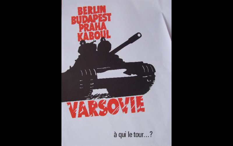 affiche Berlin, Varsovie 